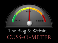 The Blog Cuss-O-Meter - Do you cuss a lot in your blog or website?